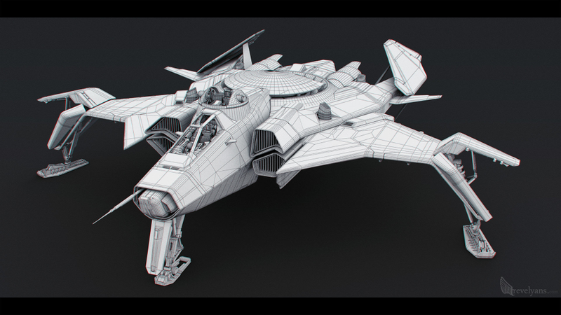 Illustration for article titled Building A Star Citizen Fighter, Both Inside And Out